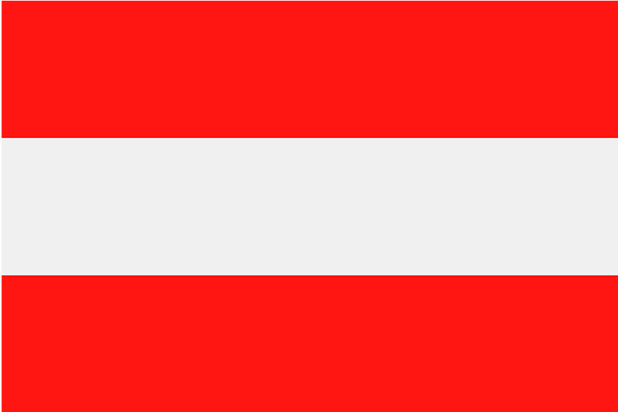 Austria Flag. Change country to Austria
